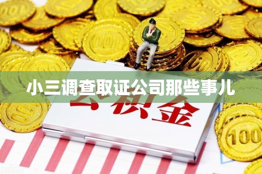 南昌小三调查取证公司那些事儿